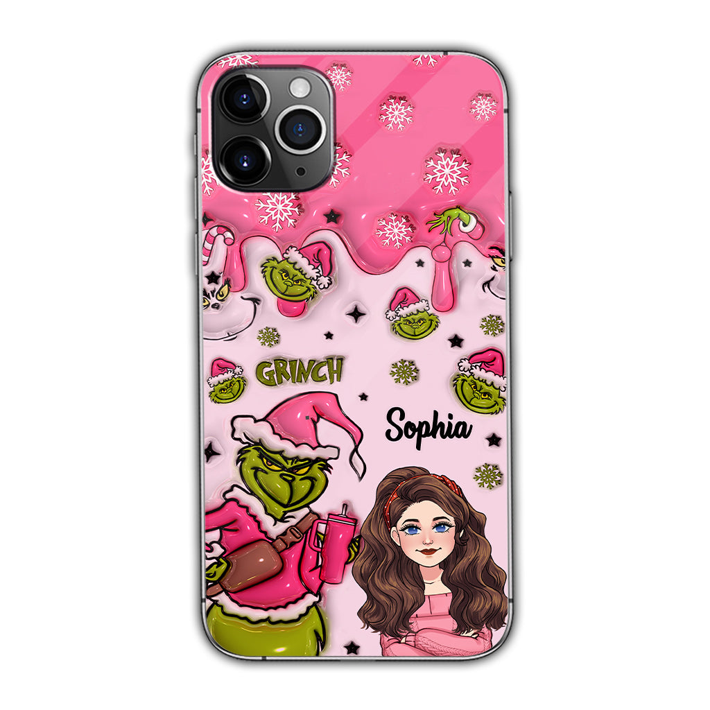 In My Grinch Era - Personalized Stole Christmas Phone Case