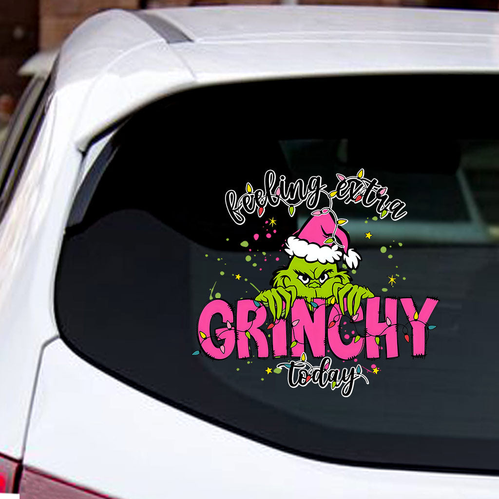 Feeling Extra Grinchy - Stole Christmas Decal Full