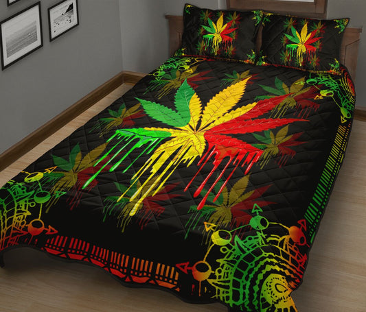 Dripping Soul - Weed Quilt Set 0822