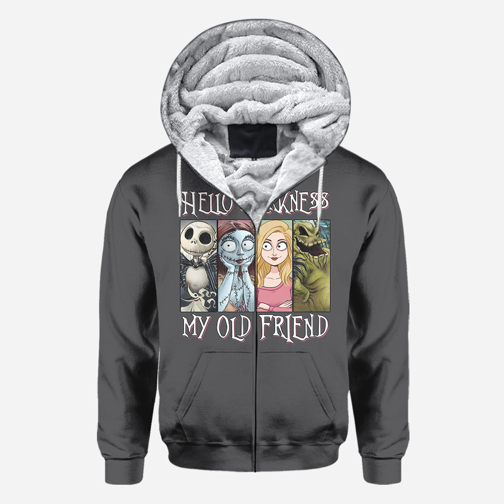 Hello Darkness My Old Friend - Personalized Nightmare All Over Shirt