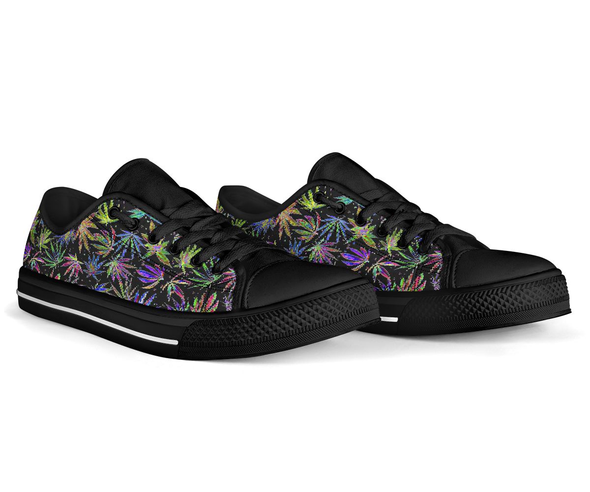 Neon Pot Party - Weed Low Top Shoes 0822