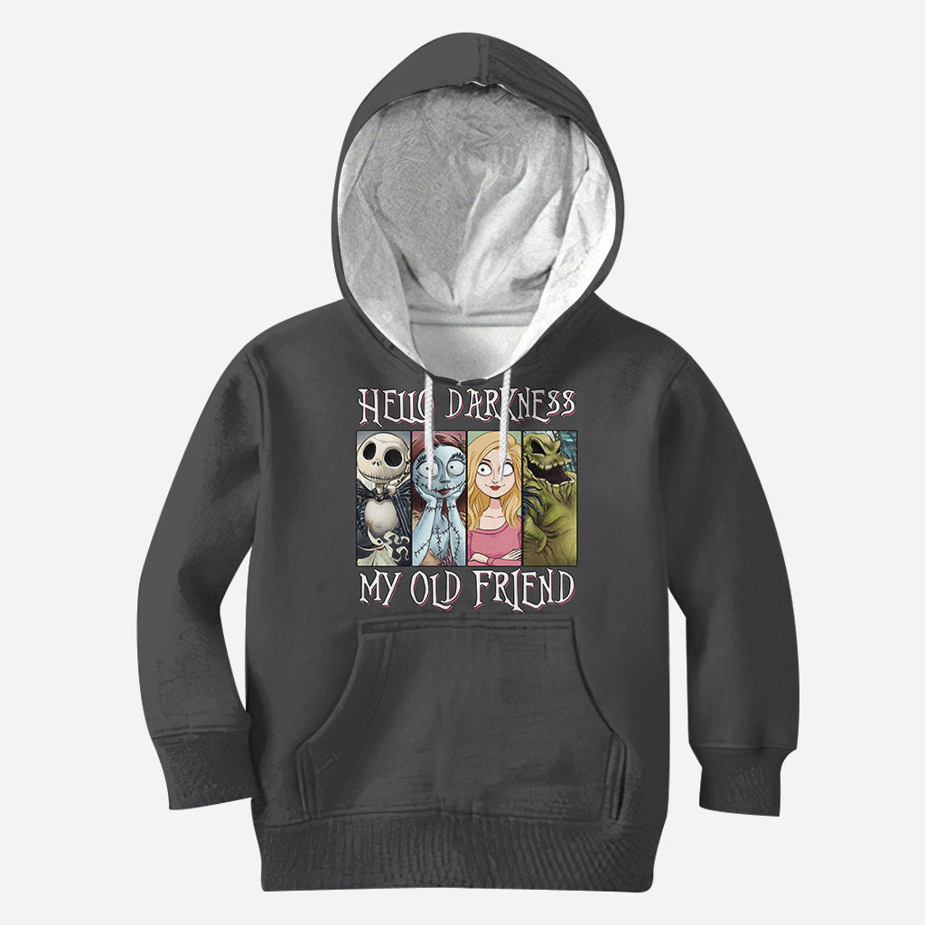 Hello Darkness My Old Friend - Personalized Nightmare All Over Shirt