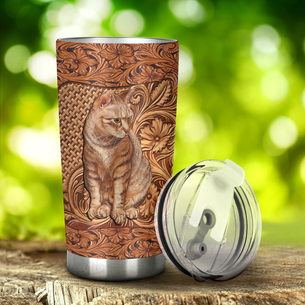 Love Cats Cat Tumbler 0622