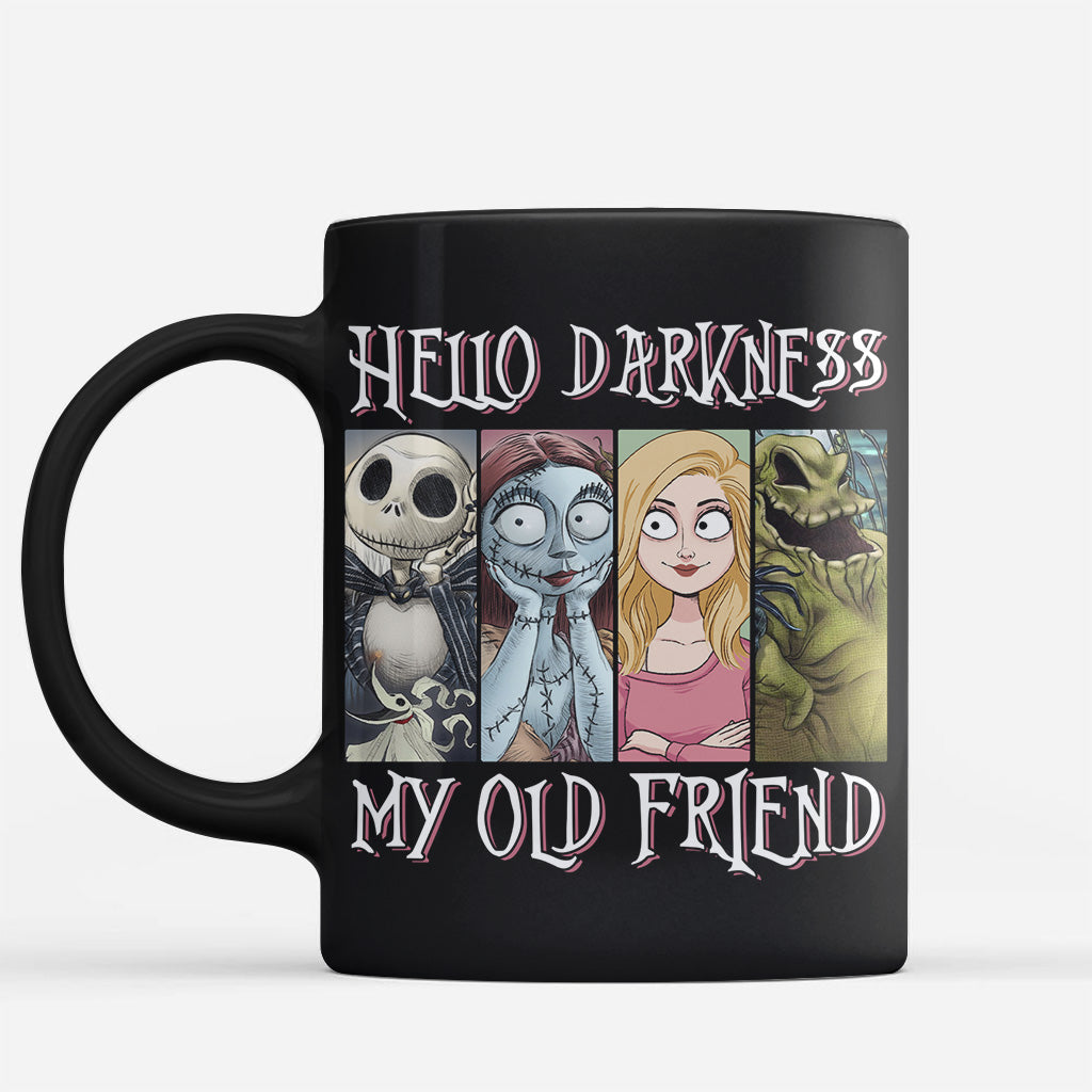Hello Darkness My Old Friend - Personalized Nightmare Mug
