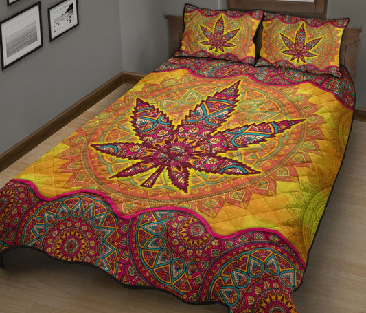 Colorful Mandala - Weed Quilt Set 0822
