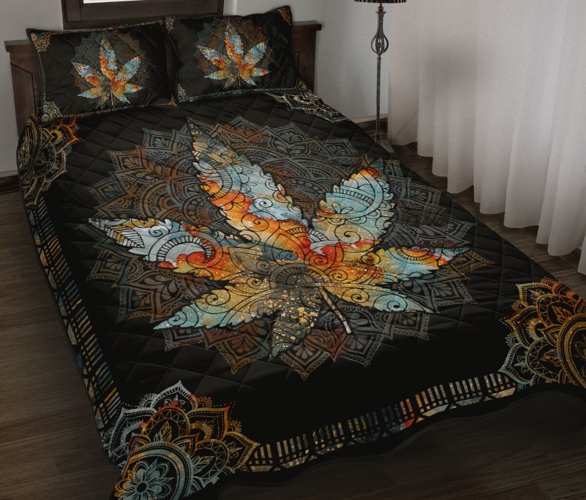 Vintage Mandala - Weed Quilt Set 0822