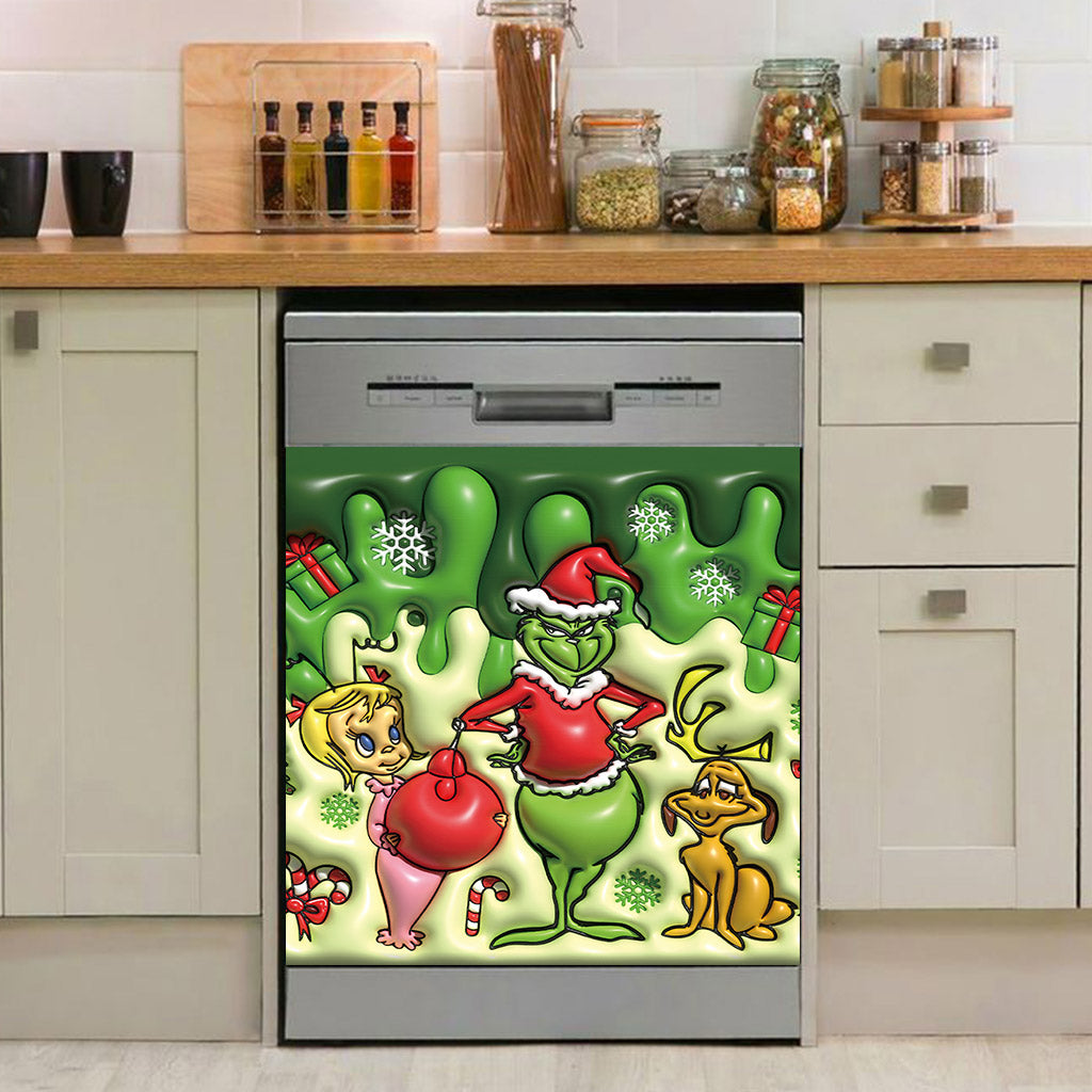 Merry Christmas - Stole Christmas Dishwasher Cover