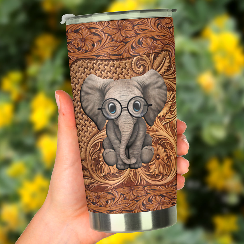 Love Elephants Elephant Tumbler 0622