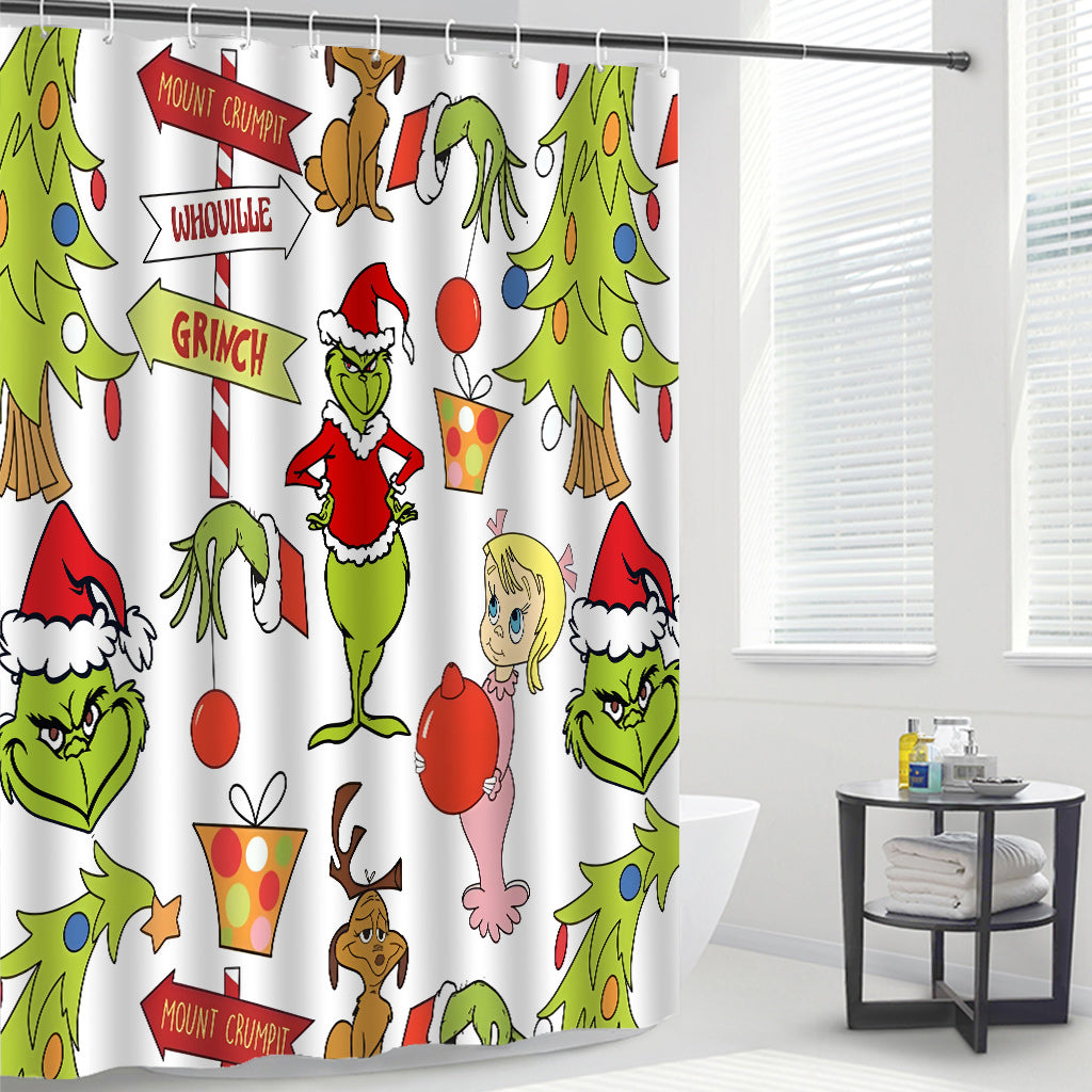 A Very Merry Christmas - Stole Christmas Shower Curtain