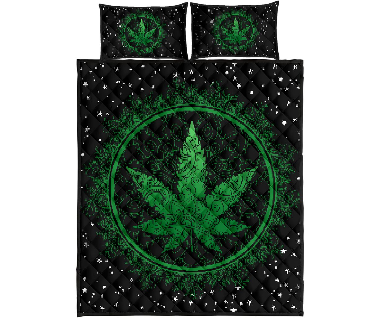 Mandala Circle - Weed Quilt Set 0822