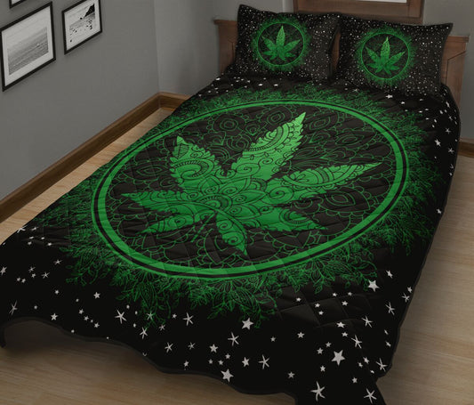 Mandala Circle - Weed Quilt Set 0822
