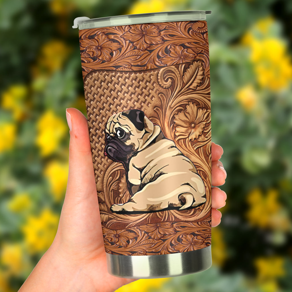 I Love My Dog Dog Tumbler 0622