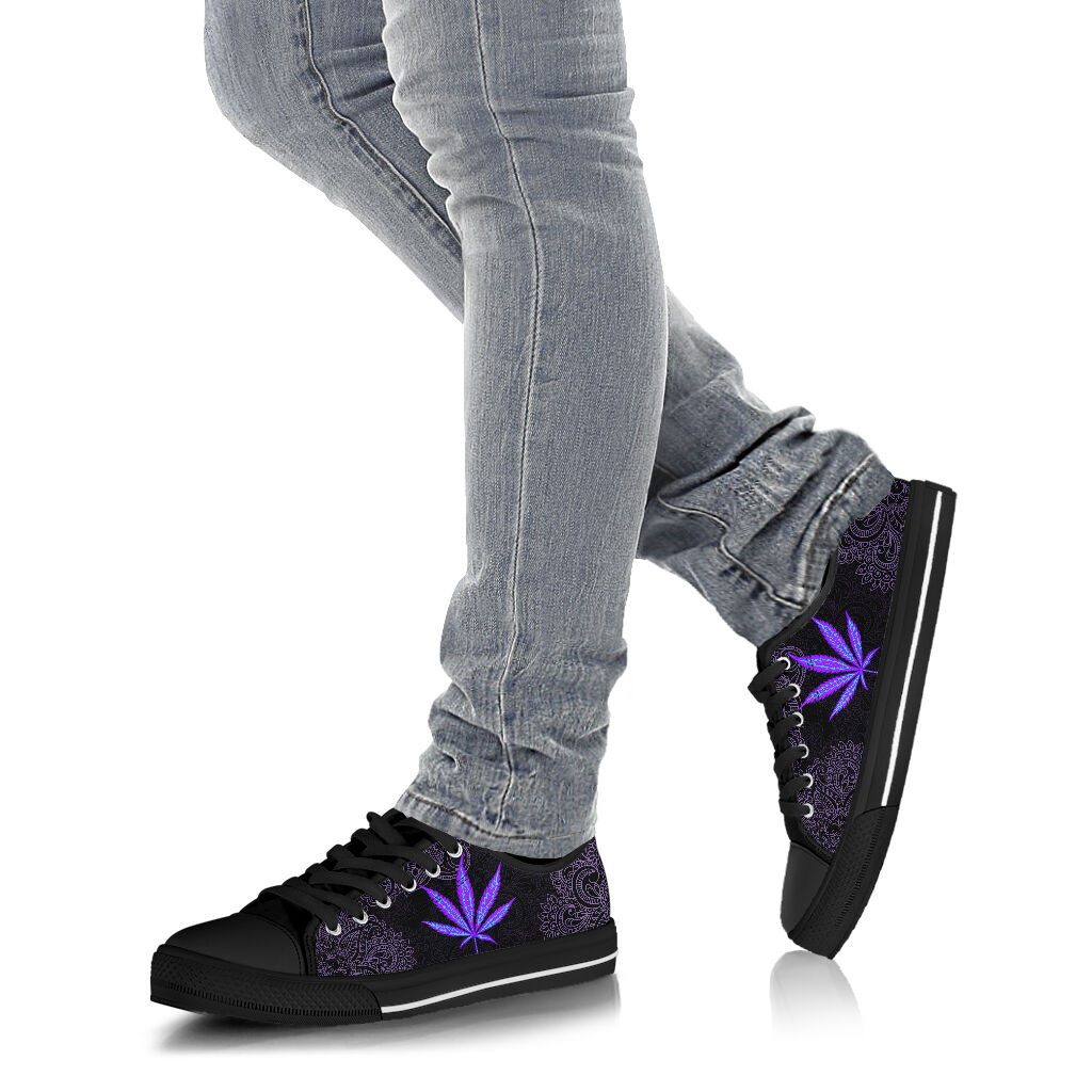 420 In My Blood - Weed Low Top Shoes 0822