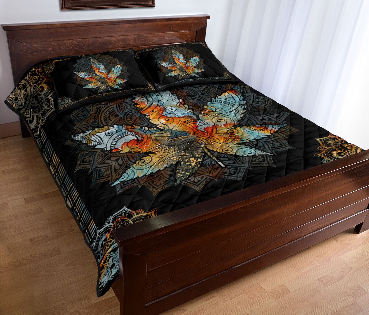 Vintage Mandala - Weed Quilt Set 0822