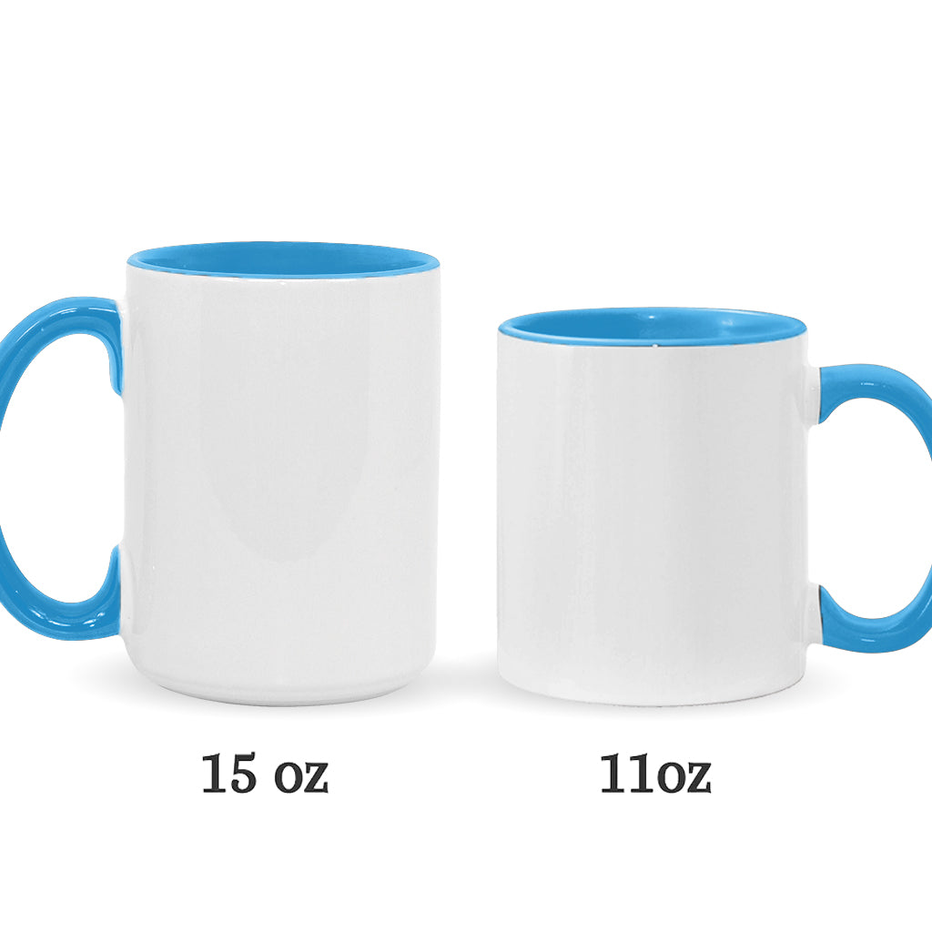 Ohana Blue Inflated Merry Stitchmas - Ohana Accent Mug
