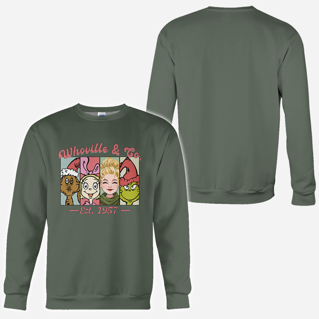 Green Mischief - Personalized Stole Christmas All Over Shirt
