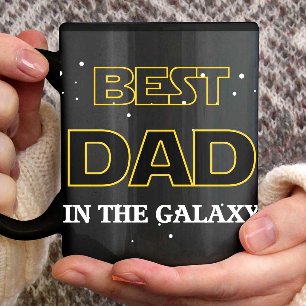 Best Dad In The Galaxy - Personalized Father's Day Mug