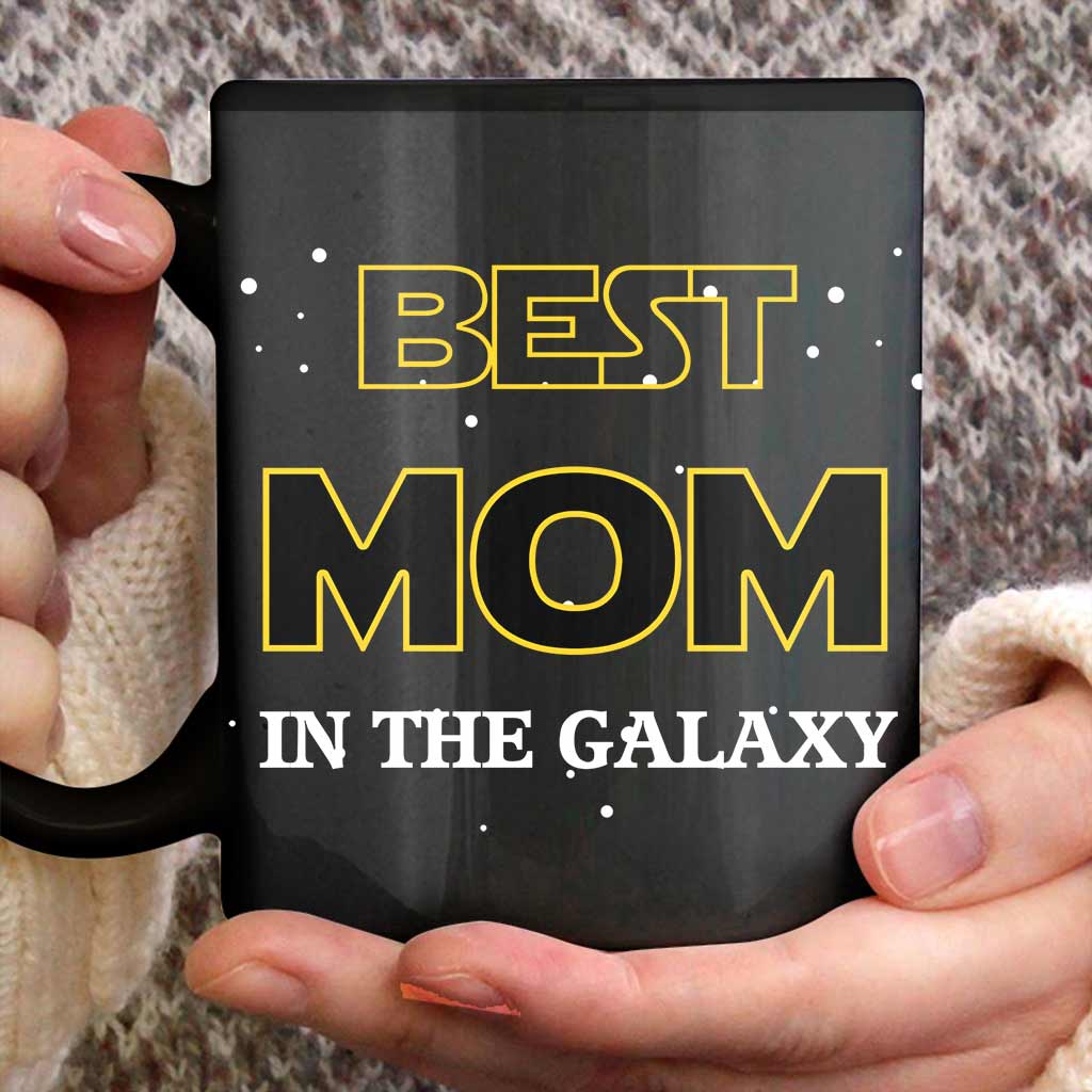 Best Mom In The Galaxy - Personalized Father's Day Mug