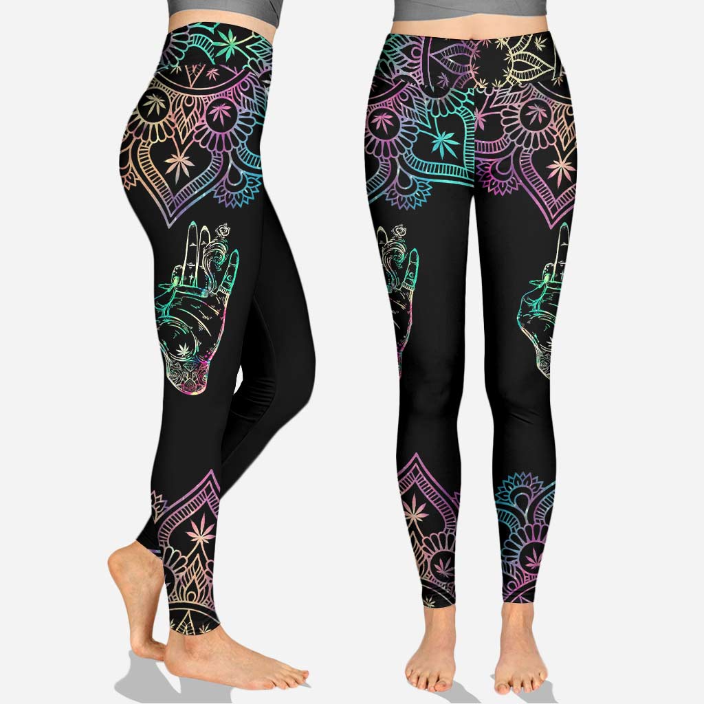 High Maintenance - Weed Cross Tank Top and Leggings