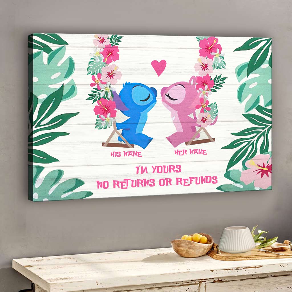 I'm Yours - Personalized Ohana Canvas And Poster
