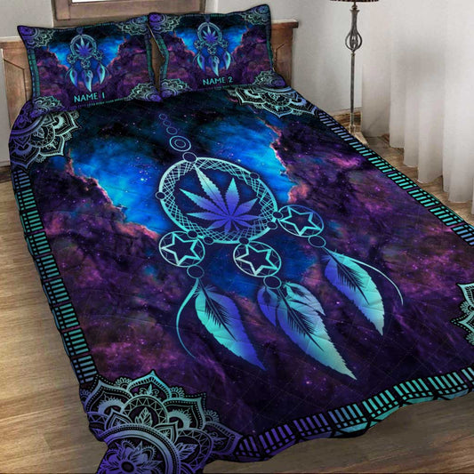Dream High - Personalized Weed Quilt Set