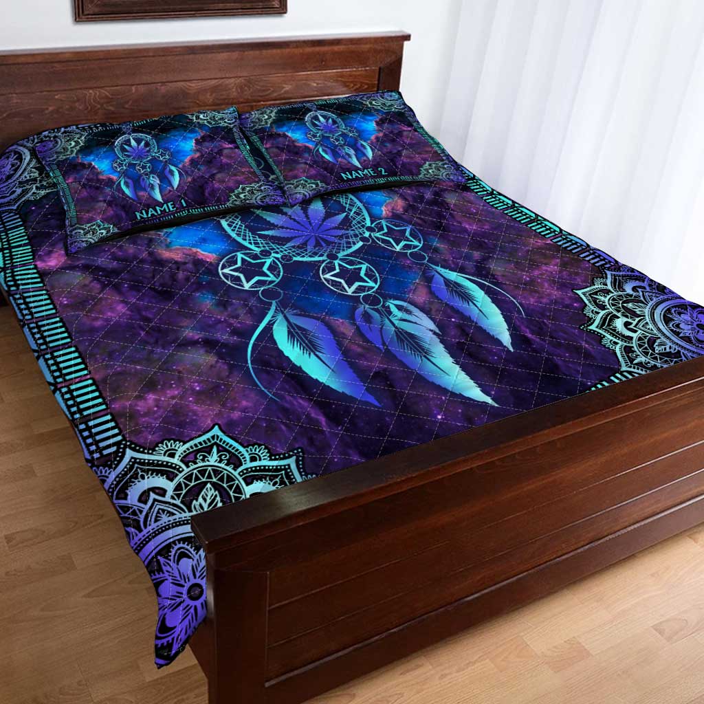 Dream High - Personalized Weed Quilt Set