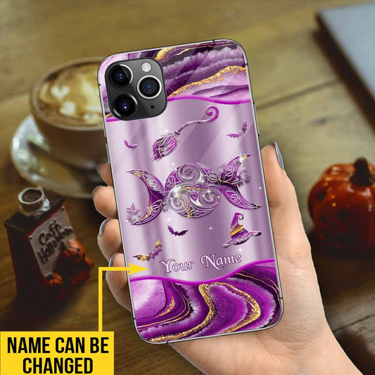 Triple Moon Witch Personalized Phone Case