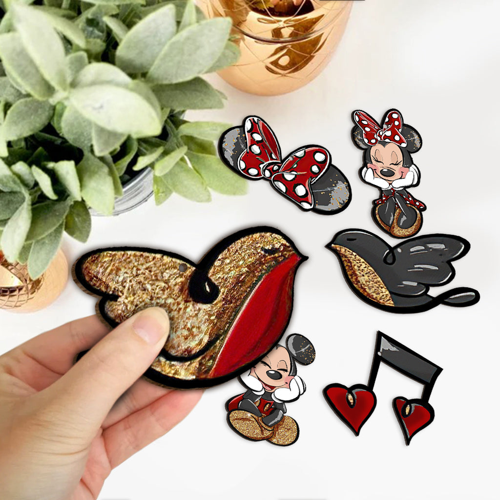Mouse Ears Couple - Couple Mouse 6 Pieces Garland