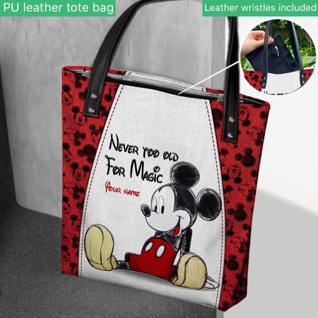 You & Me We Got This - Personalized Mouse Tote Bag With 3D Pattern Print