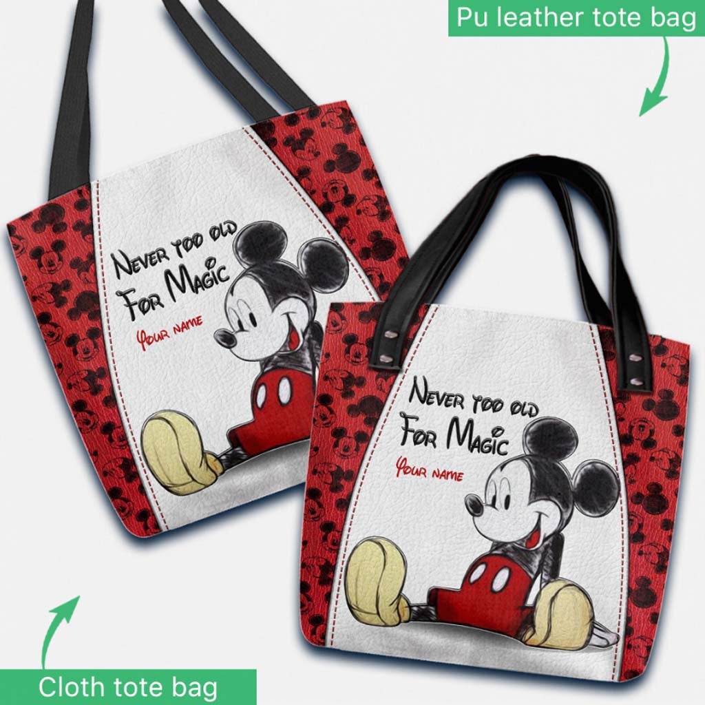You & Me We Got This - Personalized Mouse Tote Bag With 3D Pattern Print