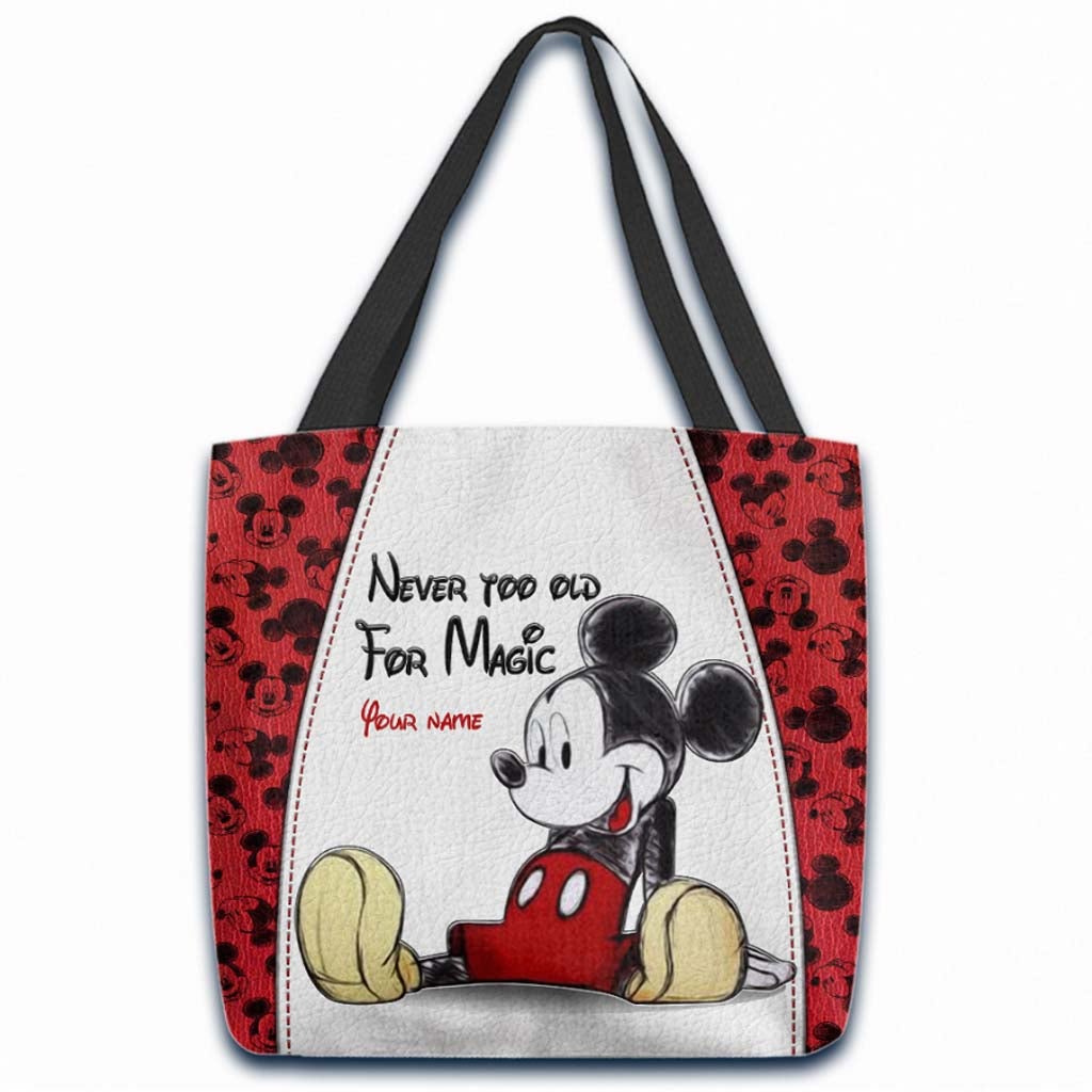 You & Me We Got This - Personalized Mouse Tote Bag With 3D Pattern Print
