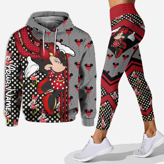 Daisy Mouse Ears - Personalized Hoodie And Leggings