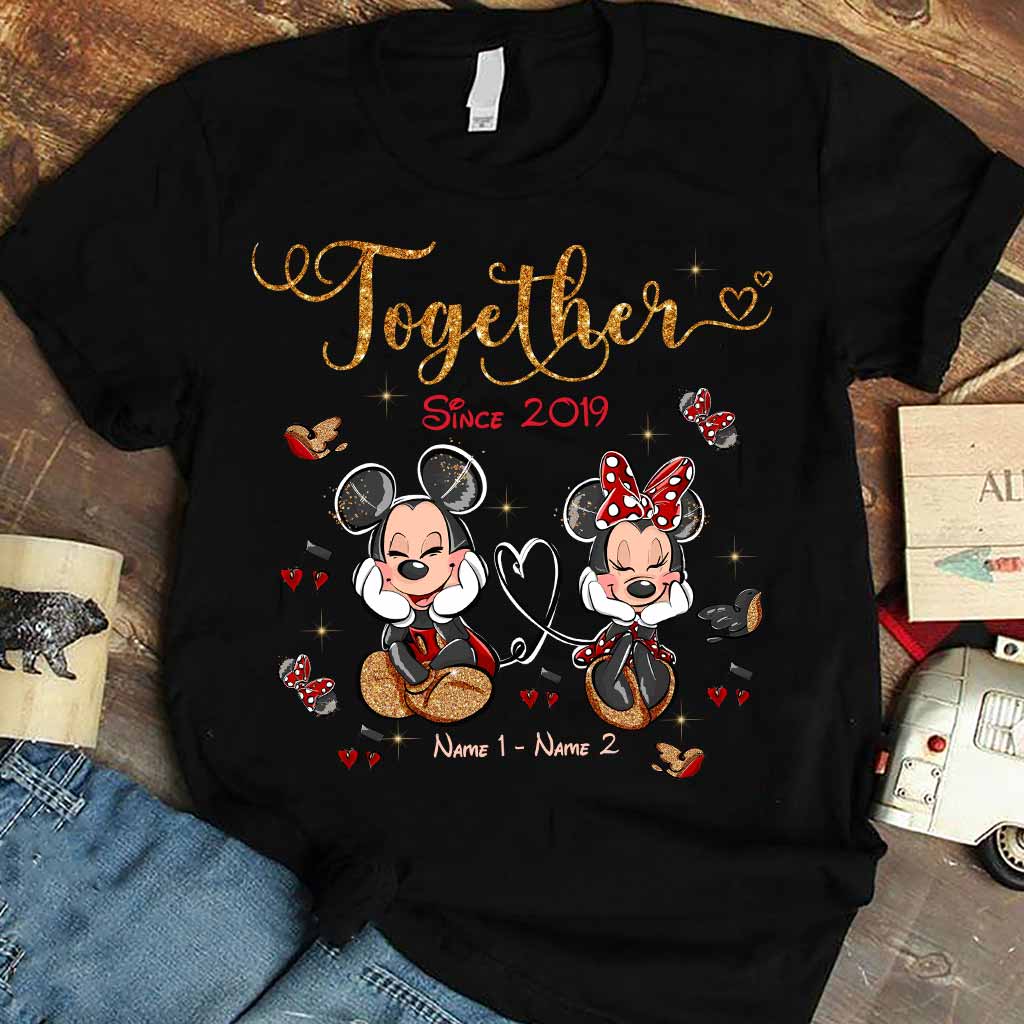 Together Since - Personalized Mouse T-shirt and Hoodie
