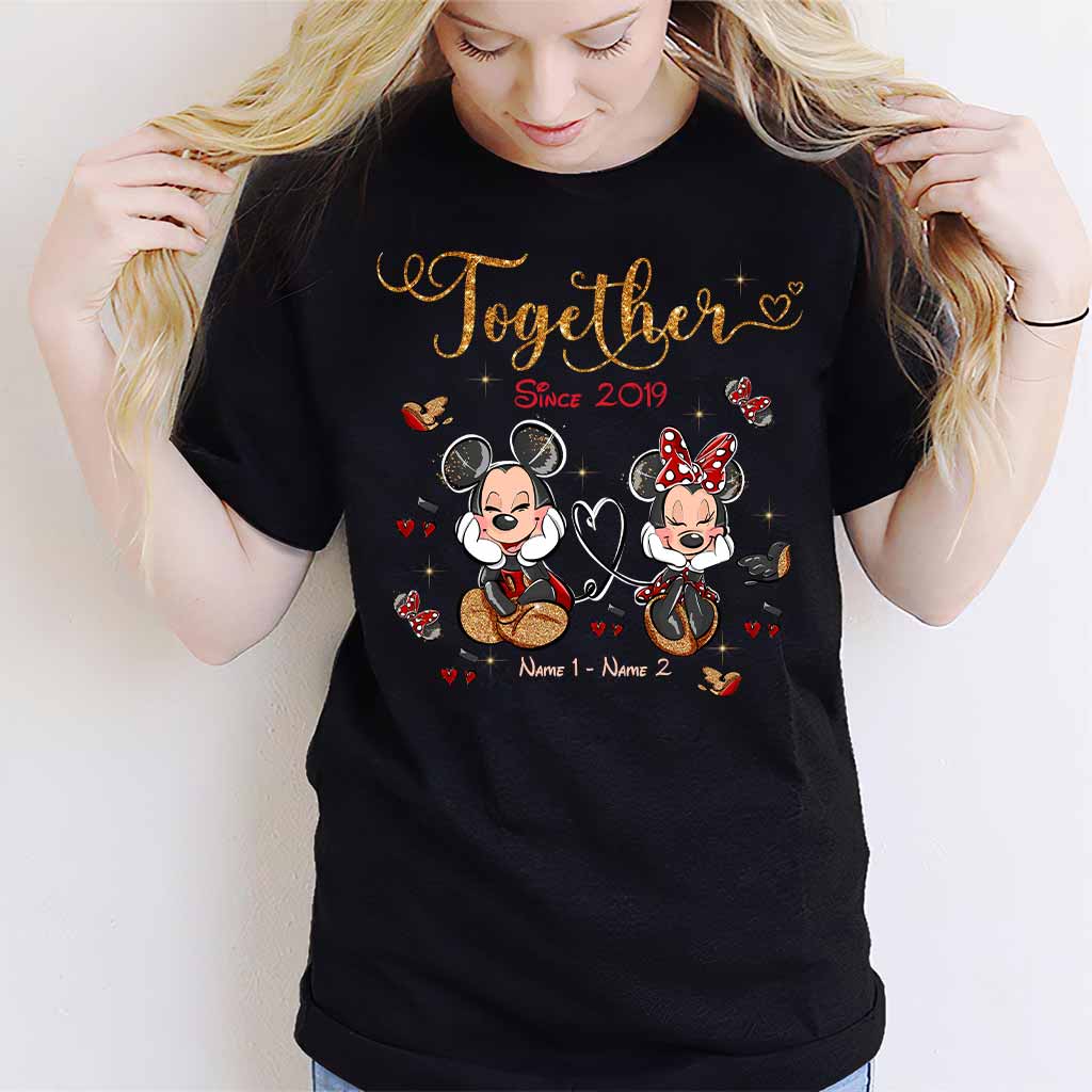 Together Since - Personalized Mouse T-shirt and Hoodie