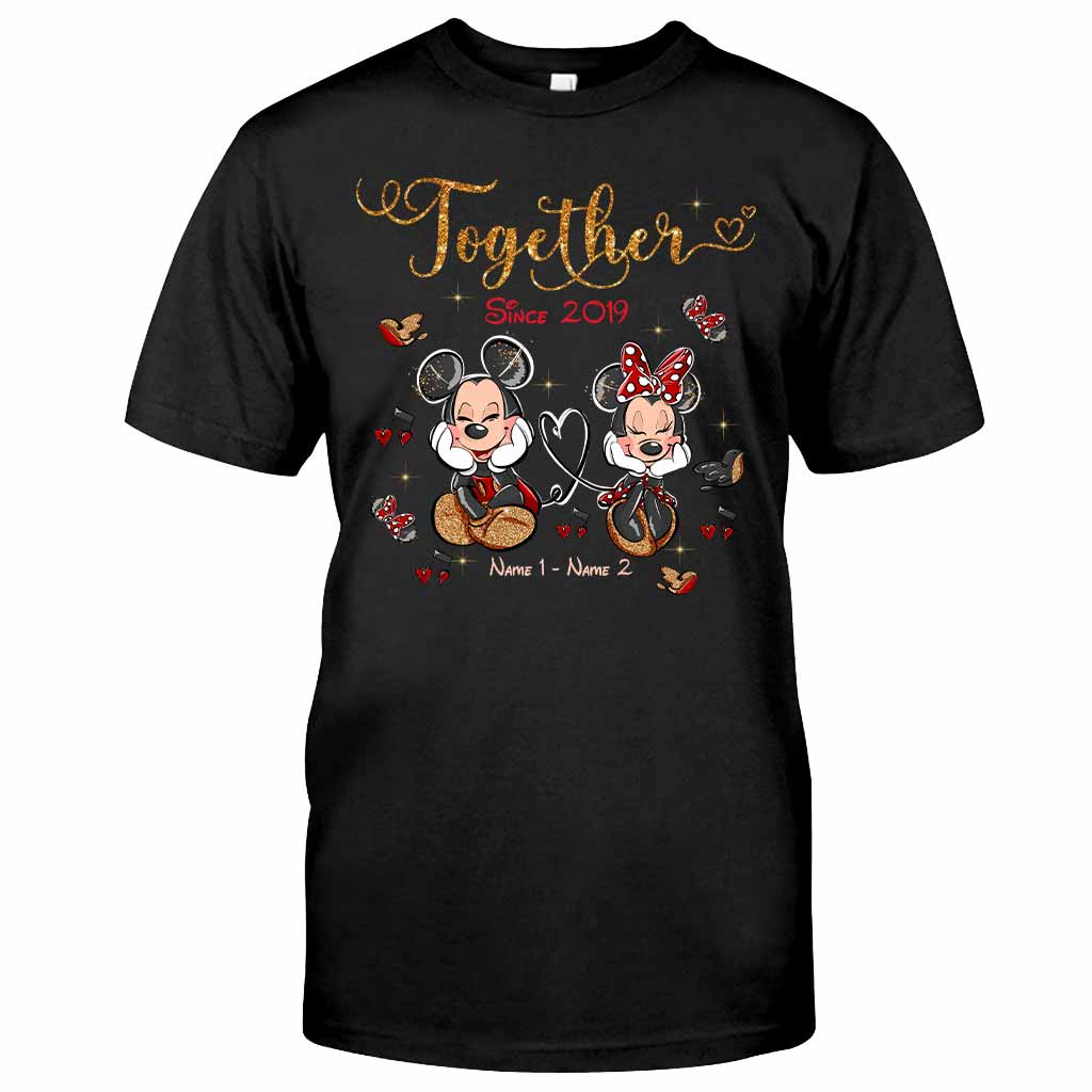 Together Since - Personalized Mouse T-shirt and Hoodie