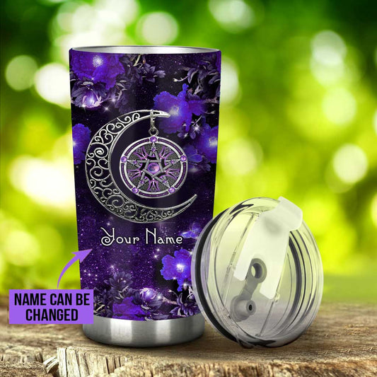 I'm The Daughter Of The Sun And Moon - Witch Personalized Tumbler