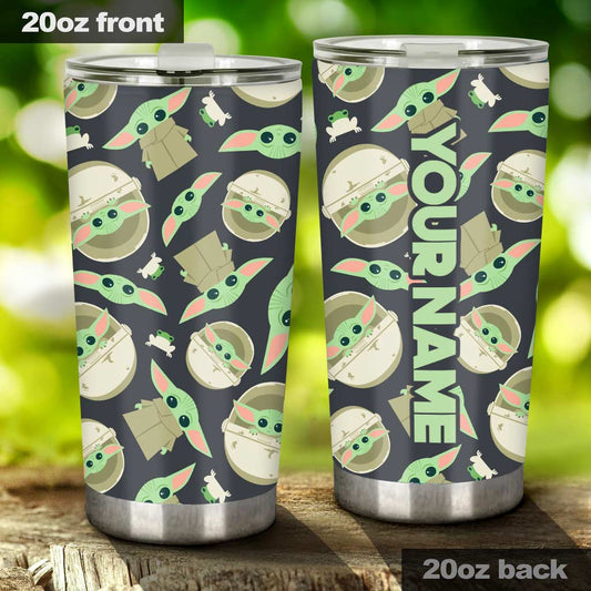 Cute Baby - Personalized The Force Tumbler