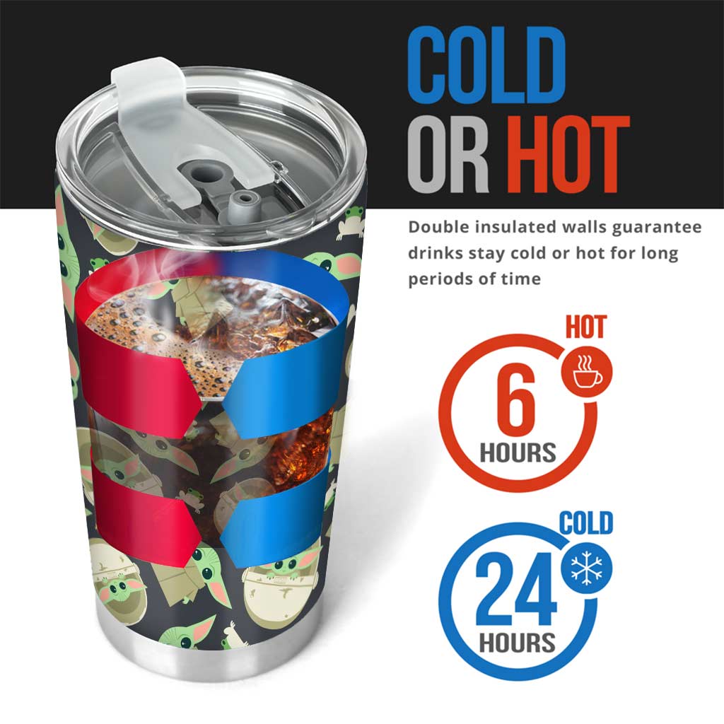 Cute Baby - Personalized The Force Tumbler