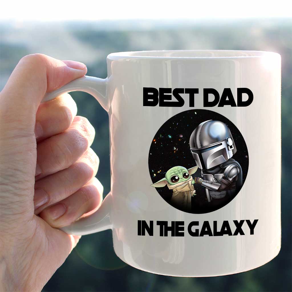 Best Dad In The Galaxy - Personalized Father's Day The Force Mug