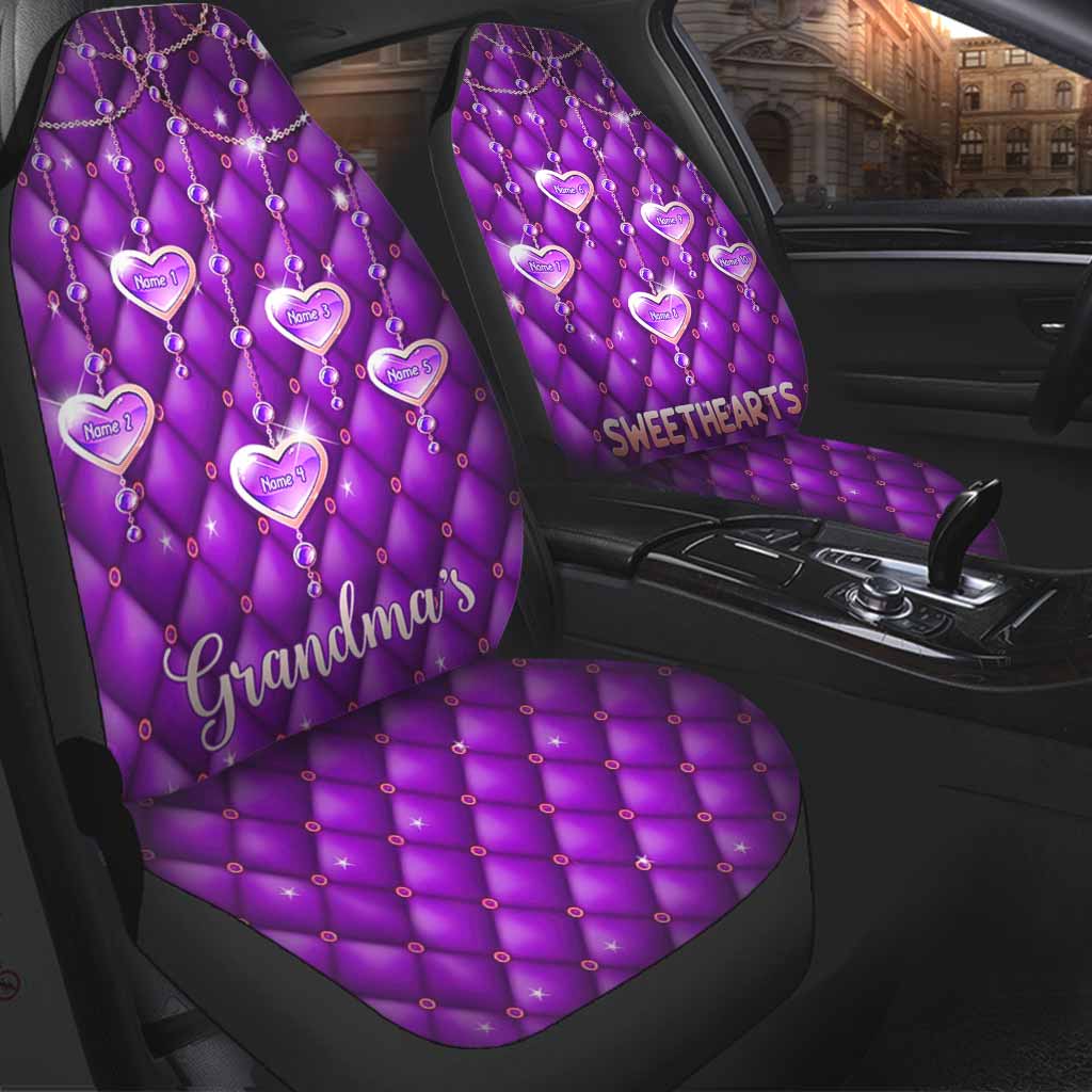 Sweethearts - Personalized Mother's Day Grandma Seat Covers