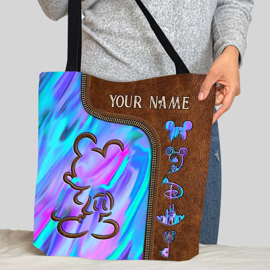 Love Mouse Ears - Personalized Tote Bag
