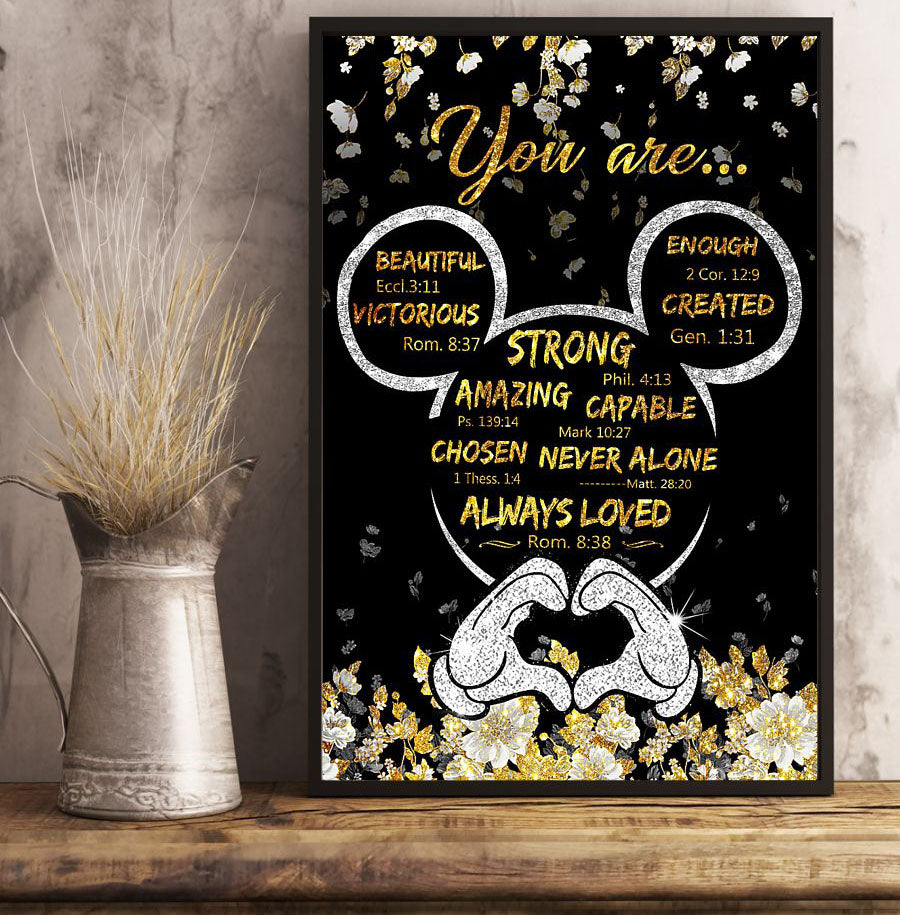 God Says You Are - Mouse Poster