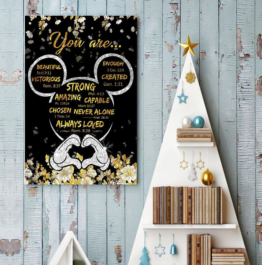 God Says You Are - Mouse Poster