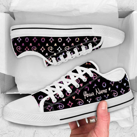 Luxury Mouse Ears - Personalized Low Top Shoes