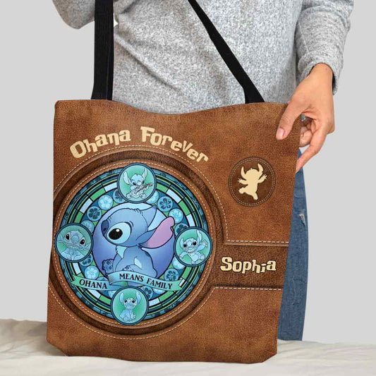 Ohana Means Family - Personalized Ohana Tote Bag