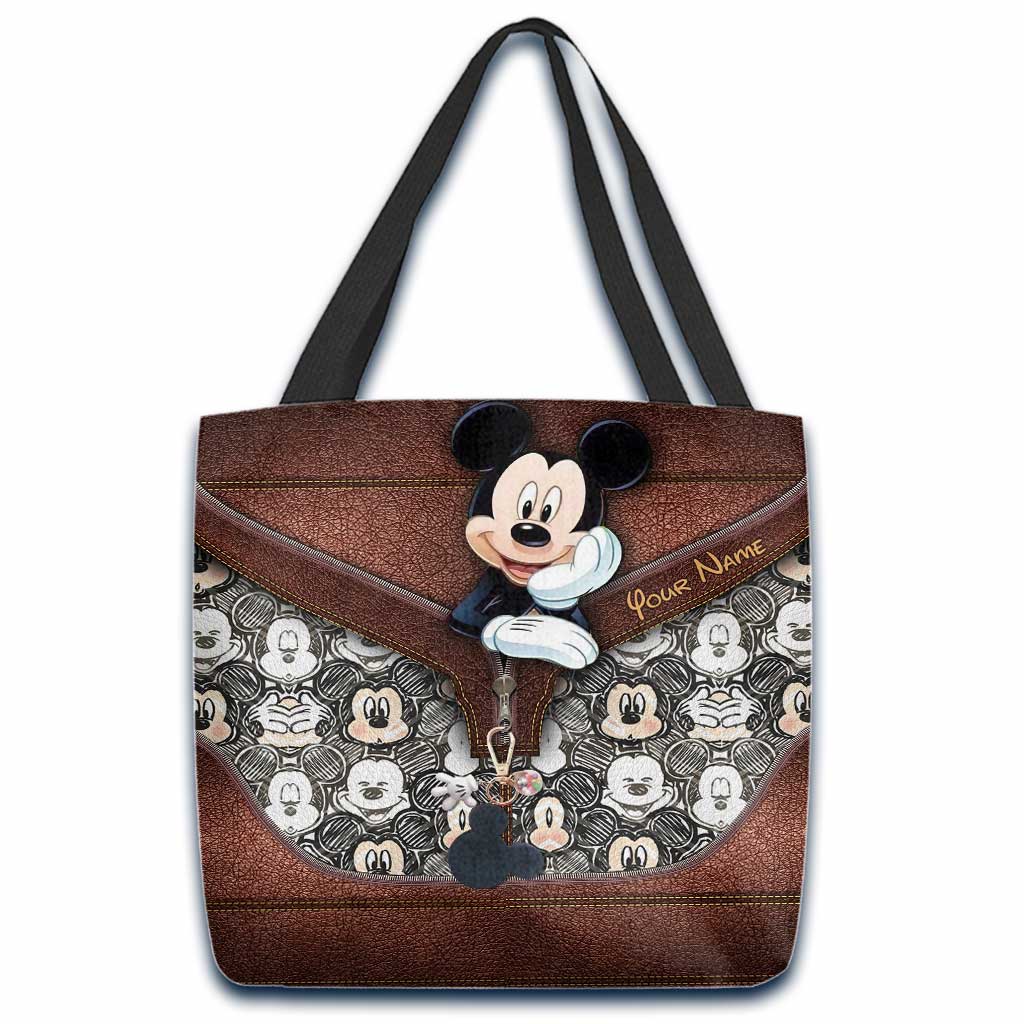 Here For It - Personalized Mouse Tote Bag