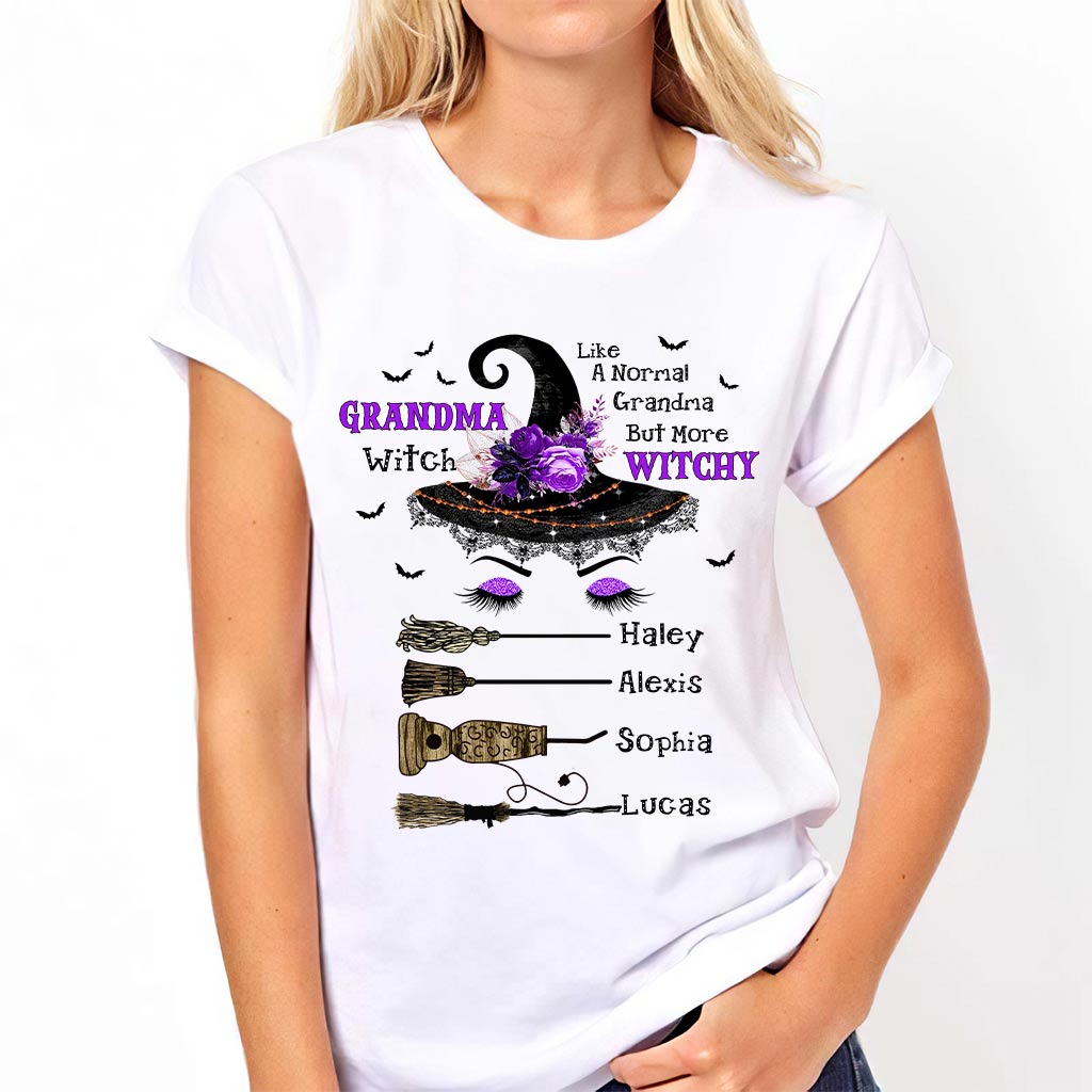 Grandma Witch - Personalized Grandma T-shirt and Hoodie