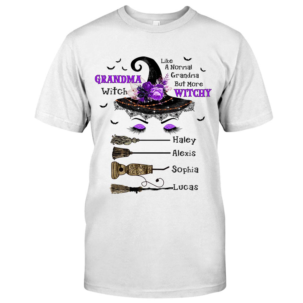 Grandma Witch - Personalized Grandma T-shirt and Hoodie