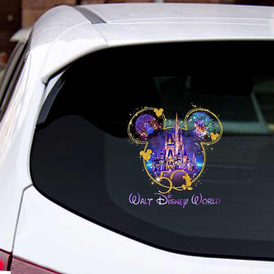 Magical World - Christmas Mouse Decal Full