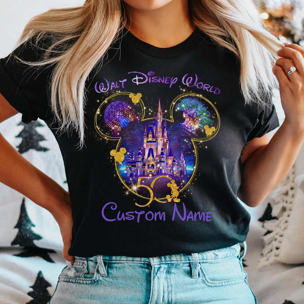 Magical World - Personalized Christmas Mouse T-shirt and Hoodie